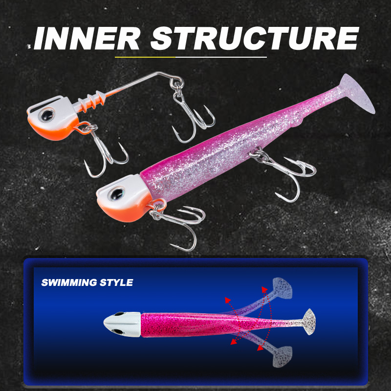 D1 110mm 34g Sinking Metal Jig - đánh giá và giá Fishing Hook Treble