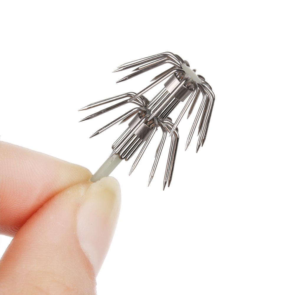 5Pcs Stainless Steel Double La - đánh giá và giá Fishing Hook Barbless