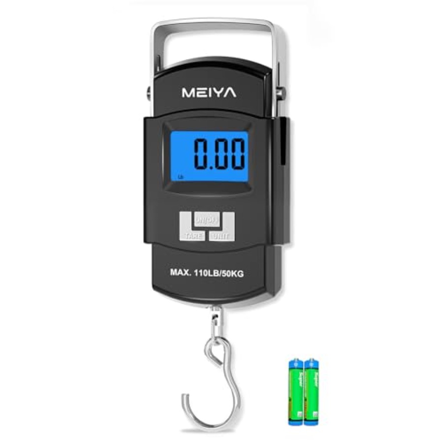 Fish Scale 110lb/50kg Digital  - đánh giá và giá Fishing Hook