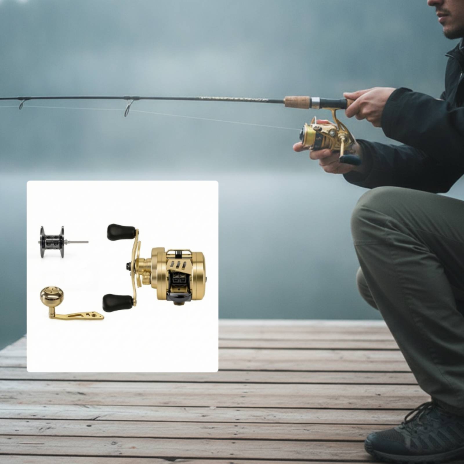 Drum Baitcasting Reel Compact  - đánh giá và giá Abu Garcia Reel Max